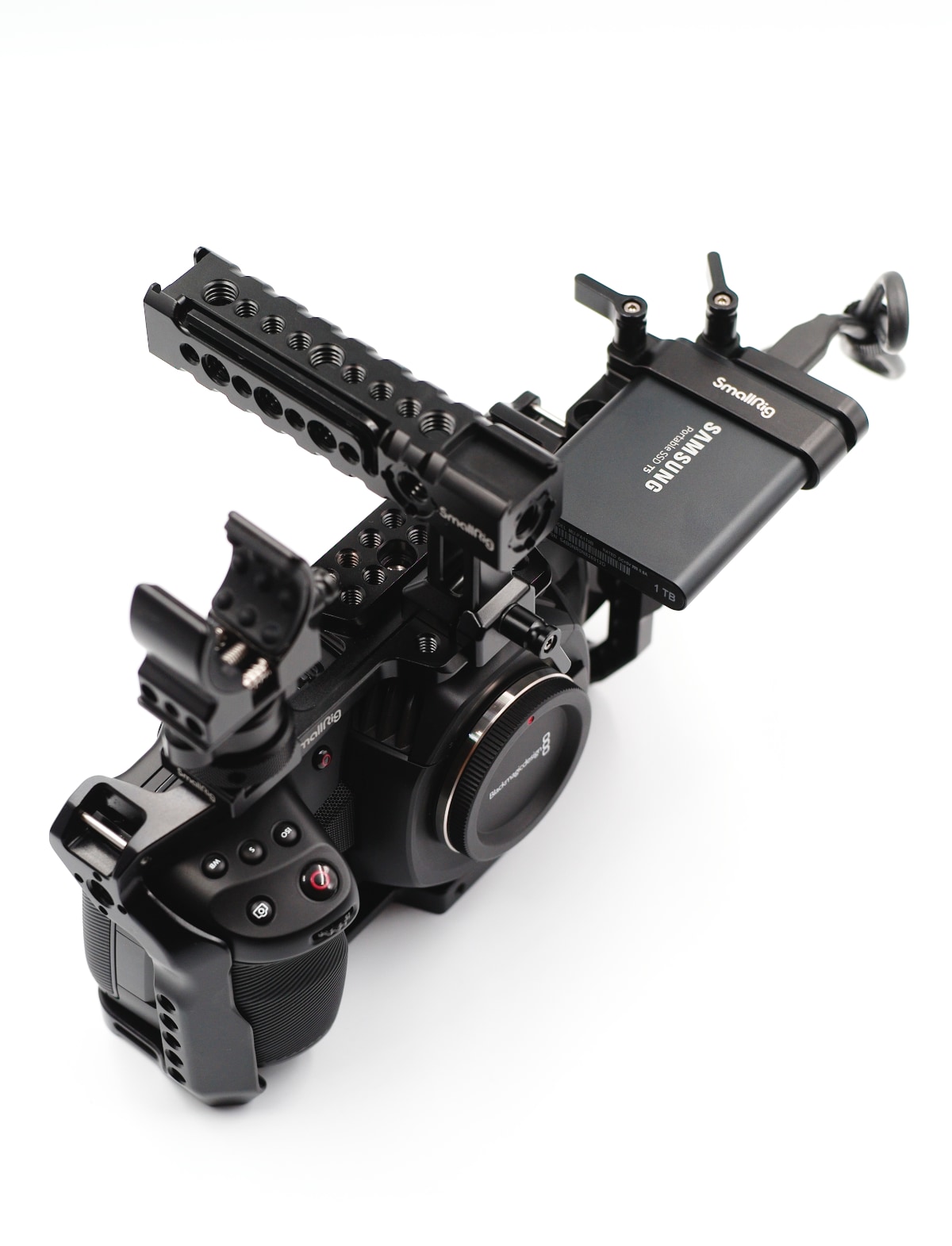 BMPCC4K kit (1TB SSD + cage + lens) - CCD Cine 16