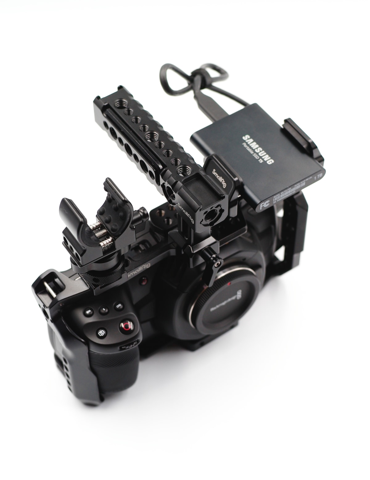 BMPCC4K kit (1TB SSD + cage + lens) - CCD Cine 16